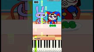 I Don’t Like Broccoli the amazing digital circus pomni WolfJoe  Piano Tutorial [upl. by Klimesh172]