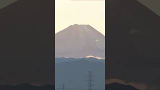 Fuji just saw first snowlatest on record in 130 years shorts fuji japan [upl. by Ailina]