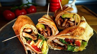 So füllst du WRAPS richtig  einfaches Rezept für PartyWraps [upl. by Etnomed]