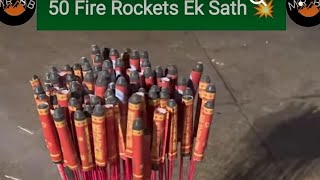 100 Firecracker Rocketsfireworks mrboomba shorts Ak4700fire rocket video10 Most Impressive [upl. by Calvina]