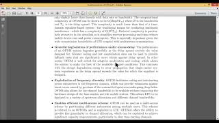 Wireless LTE OFDM Advantages Lecture 03 [upl. by Benge]