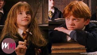 Top 10 Unforgettable Ron amp Hermione Moments [upl. by Audi]