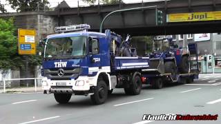 LKW Kipper mit Tieflader Bergeräumgerät GKW1 THW OV Essen [upl. by Ytineres]