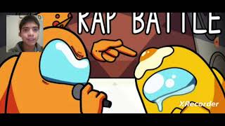 reacciono a quotMr Cheese vs Mr Eggquot Among Us Song Animated Rap Battle [upl. by Nhguaval]