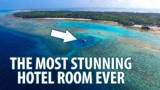 THE MOST STUNNING HOTEL ROOM  The Manta Resort Underwater Room  Pemba Island [upl. by Werd]