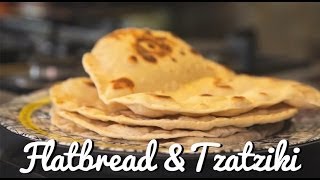 Flatbread and Tzatziki Recipe [upl. by Skyler378]