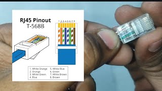 how to connect rj45 connector [upl. by Adnaerb]