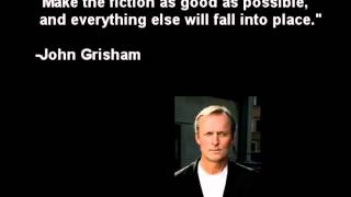 John Grisham  Writing Tips [upl. by Zelig]