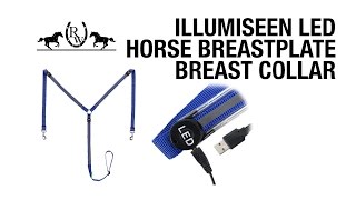 Illumiseen LED Horse Breast Collar [upl. by Suivatna846]