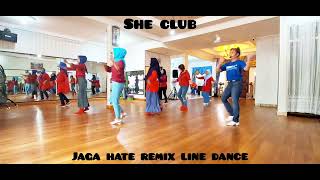 jaga hate remix line dance choreographer by kristinawati INA [upl. by Meghann]