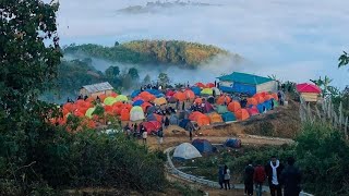 রভিডিও। মারায়নতং পাহাড় থেকে নেমে আসা।Rawvedio [upl. by Ecnarretal]