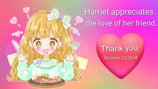 Wow  Harriet Tang composed a song named Enjoy in the moment on October 232024 💜🎵💜🎵💜🎵 [upl. by Iharas]