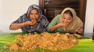 மாமியார் vs மருமகள் 8kg BIRIYANI EATING CHALLENGE😂😂 [upl. by Idnir]