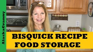 Bisquick Biscuit Mix Long Term StorageHomemade Biscuit Mix Recipe [upl. by Romeo]