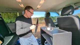 Vangear Nanopod camper van kitchen [upl. by Soule836]