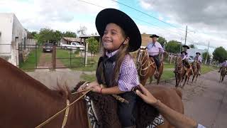 DESFILE DE PAISANOS A CABALLO FIESTA DEL TERNERO SAUCEÑO 2019 [upl. by Aubigny]