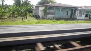 Paso de tren de carga por Siquirres Costa Rica [upl. by Peta343]