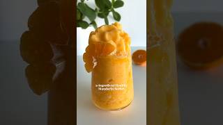 Viral 2ingredient Mandarin Sorbet🤩 healthydessert healthyrecipes healthyicecream [upl. by Ojaras349]