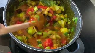 Meilleure recette de PONDUFeuilles de manioc aux légumes ratatouillerecette facile et rapidedel [upl. by Ty]