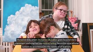 Integration vs Inclusive education [upl. by Nalyorf]