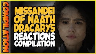 MISSANDEI OF NAATH DRACARYS Reactions Compilation [upl. by Acirema144]