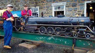 Firing up and Running Northern Live Steam Locomotive 402  Marshall Steam Museum [upl. by Ventura327]