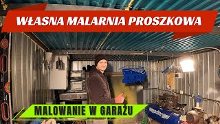 ZBUDOWAŁEM WŁASNĄ MALARNIĘ PROSZKOWĄ DIY [upl. by Ballou]