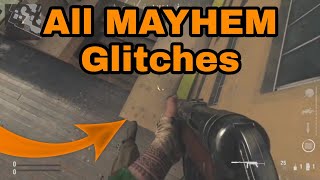 All Mayhem Glitches  Vanguard [upl. by Raddie]