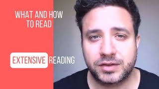 Extensive Reading  What and How to Read [upl. by Eelek204]