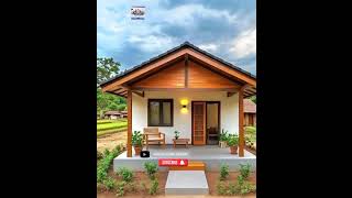 Minimalist wooden house design home housedesign [upl. by Merkley]