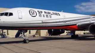 N167CR  SF Airlines 12th 757200F [upl. by Bernelle412]