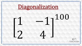 Diagonalization and power of a matrix [upl. by Ynaffat185]