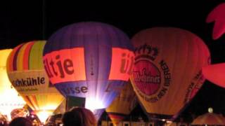 Nightglow auf der Montgolfiade 2012 in Warstein am 07092012 [upl. by Oiragelo104]