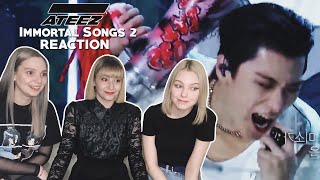 에이티즈 ATEEZ  하여가 Hayeoga Immortal Songs 2 REACTION  Реакция [upl. by Paymar623]