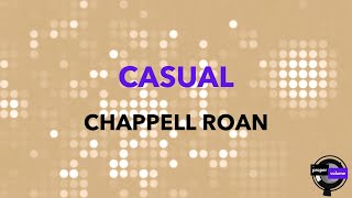 Chappell Roan  Casual AltoLower Key Dropped 2Semitones  Karaoke Version [upl. by Aicilehp]