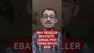 EBAY Reseller Reacts to Canada Post Strike 2024 ebay ebayreseller calgary yyc canada [upl. by Bently906]