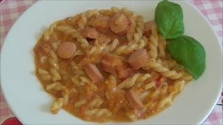 Würstchengulasch mit Nudeln im Thermomix TM 31  Thermilicious [upl. by Jany569]