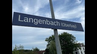 Trainspotting in Langenbach Oberbay [upl. by Leinto827]