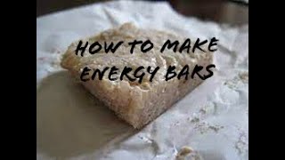 How to make your own energybars [upl. by Kaile]