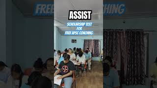 Today ICT conducted ASSIST A Scholarship Test for FREE APSC COACHING [upl. by Hanikehs]