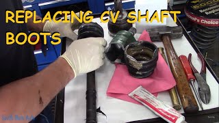 How To Replace CV Shaft Boots  The Complete Guide [upl. by Gnut]