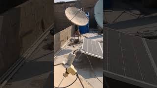 Ary 4 feet dish par setting key ya ha karachi malir [upl. by Mafala]