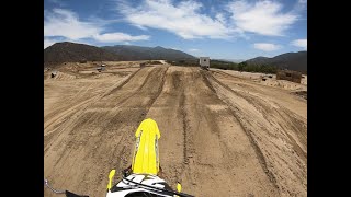 2022 Suzuki RMZ250 at Fox Raceway [upl. by Akinajnat]