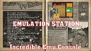 Emulation Station with RetroRama comic theme  Raspberry PI 3B DEMO play [upl. by Airottiv867]