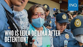 Who is Leila de Lima after detention  INQsideLook [upl. by Vick]