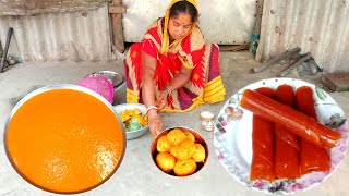 গ্রাম্য পদ্ধতিতে একদম সহজ উপায়ে পাকা আমের আমসত্ত্ব রেসিপি  Paka Amer Amsotto  aamsotto recipe [upl. by Jedthus]