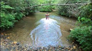 Ellijay GA 1984 Xr250r Water Crossings May 11 2024 2 [upl. by Hedvige]