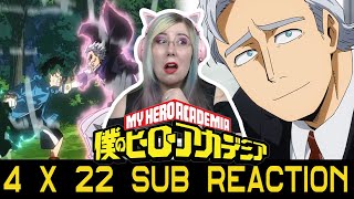 TRUE STRENGTH  My Hero Academia 4x22  SUB  Reaction  Zamber Reacts [upl. by Yornoc692]