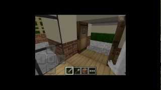 Minecraft Pocket Edition  Modern House Build Keralis Exact Replica 20x20 lot [upl. by Jonis]