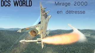 DCS  M2000C contre F15 et Su27 online  EJECT [upl. by Ettellocin]